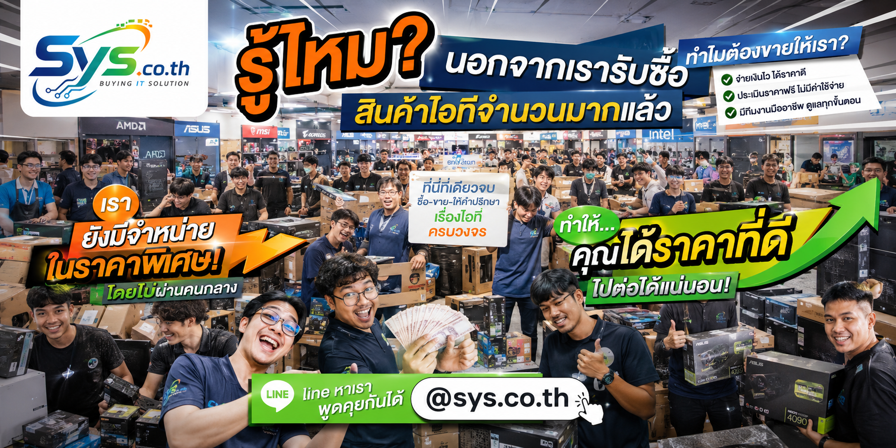 sys.co.th Buying IT Solution จำหน่ายสินค้าไอทีราคาพิเศษ